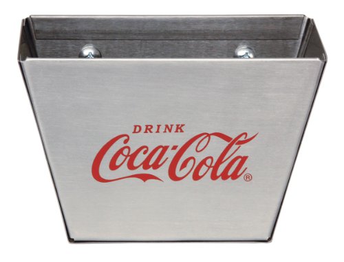 Tablecraft Coca-Cola CC361 Stainless Steel Cap Catcher, Red/Silver von Tablecraft