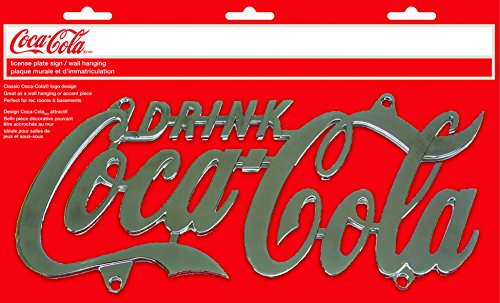 Tablecraft Drink Coca-Cola Nummernschild oder Wand Decor von Tablecraft