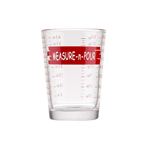 Tablecraft H1433T Messbecher, 118 ml, transparent von Tablecraft