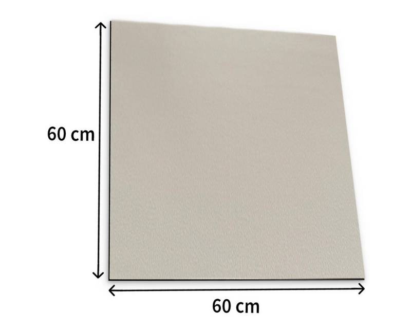 Tabletop Antirutschmatte Waschmaschinen-Auflagen 2er beige rutschfest, waschbar, 2-St., Textil-Finish Gummi-Matte als Trockner Waschmaschinen-Unterlage von Tabletop