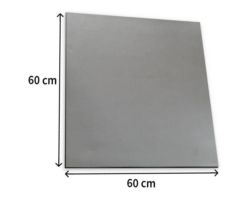 Tabletop Antirutschmatte Waschmaschinen-Auflagen 2er grau rutschfest, waschbar, 2-St., Textil-Finish Gummi-Matte als Trockner Waschmaschinen-Unterlage von Tabletop