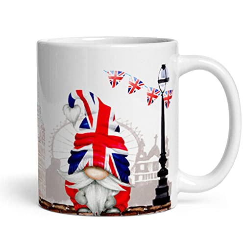 Kings Coronation Mug, Mug King Charles III Memorial Souvenir, Print 2023 Official Union Jack Mug, Souvenir Gift His, Majesty The King Royal Memorabilia Gifts von Tacery