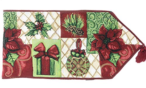 Tache Home Fashion db12900 Weihnachtsstern Aufenthalt Nachricht kommt Tapisserie Tischläufer, 33 x 137,2 cm Tache Home Fashion db12900 Weihnachtsstern Aufenthalt Nachricht kommt Tapisserie Tischläufer, 33 x 137,2 cm von Tache Home Fashion