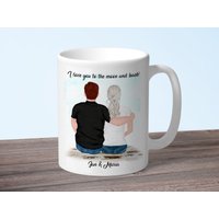 Personalisierte Pärchen Tasse Partnertasse Bedruckt Mit Namen Und Spruch Kaffeebecher Kaffeetasse von TachinedasCreative