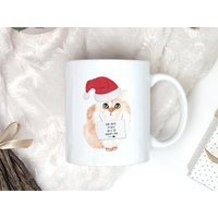Weihnachtstasse Mit Katze Und Spruch Bedruckte Tasse von TachinedasCreative