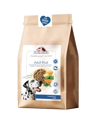 Tackenberg - Getreidefreies Trockenfutter vom Rind - 2000 g - Premiumqualität von Tackenberg von Tackenberg
