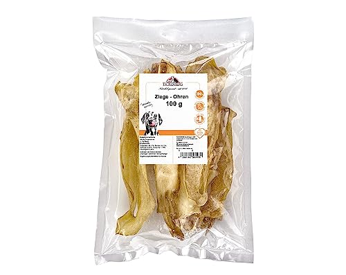 Tackenberg - Ziegenohren getrocknet für Hunde - 250 g - Premiumqualität von Tackenberg von Tackenberg