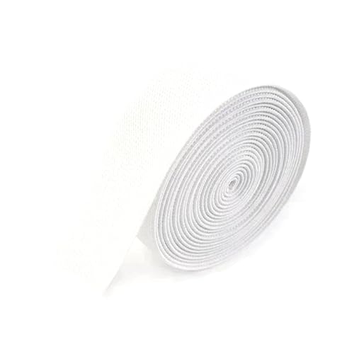 10–50 mm, DIY-Handarbeit, Nähzubehör, Gummiband für Hosen, Bund-Elastikband-Ersatzband,Weiß,10 mm, 5 Meter 10–50 mm, DIY-Handarbeit, Nähzubehör, Gummiband für Hosen, Bund-Elastikband-Ersatzband,Weiß,10 mm, 5 Meter von Taconey