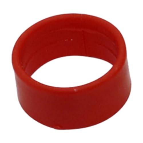 100 Stück 1,6/1,8/2,0 cm große Beinbänder aus Kunststoff mit Schnalle für Geflügel, geeignet zur Beinkennzeichnung von Enten und Gänsen.,Rot,Innendurchmesser 2 cm 100 Stück 1,6/1,8/2,0 cm große Beinbänder aus Kunststoff mit Schnalle für Geflügel, geeignet zur Beinkennzeichnung von Enten und Gänsen.,Rot,Innendurchmesser 2 cm von Taconey