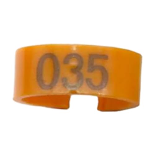 100 Stück 16 mm nummerierte Kunststoffschnalle für Geflügelvögel, Fußringe zur Hühneridentifizierung, einfach zu installieren,Nr. 101-200 100 Stück 16 mm nummerierte Kunststoffschnalle für Geflügelvögel, Fußringe zur Hühneridentifizierung, einfach zu installieren,Nr. 101-200 von Taconey