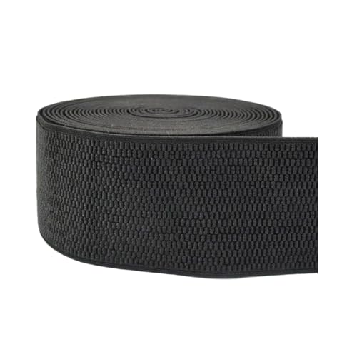 2,5–10 cm elastischer Bund für Röcke, Ersatzband zum Nähen von Kleidung, Basteln von DIY-Kleidung,Schwarz,75 mm, 2 Meter 2,5–10 cm elastischer Bund für Röcke, Ersatzband zum Nähen von Kleidung, Basteln von DIY-Kleidung,Schwarz,75 mm, 2 Meter von Taconey