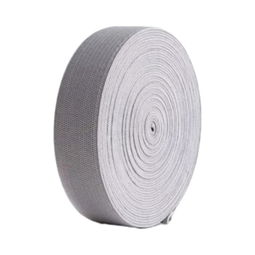 2 cm Nylon-Gummiband, elastisches Ersatzgurtband für Kleidung und Hosen, DIY-Näh- und Bastelzubehör,Grau,20 mm, 5 Meter 2 cm Nylon-Gummiband, elastisches Ersatzgurtband für Kleidung und Hosen, DIY-Näh- und Bastelzubehör,Grau,20 mm, 5 Meter von Taconey