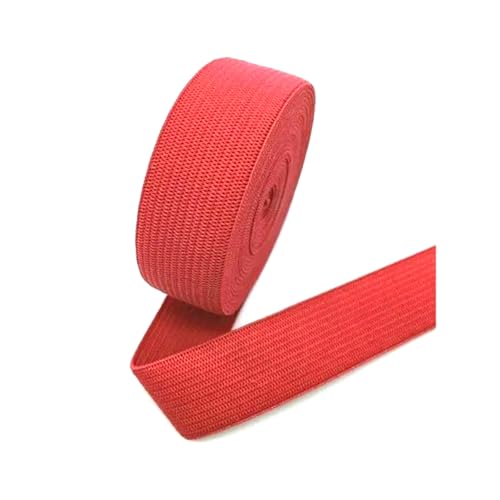2 cm dickes, schlichtes Nylon-Gummiband, elastisches Ersatzgurtband für Kleidung, DIY-Bastelzubehör,Rot,20 mm, 5 Meter 2 cm dickes, schlichtes Nylon-Gummiband, elastisches Ersatzgurtband für Kleidung, DIY-Bastelzubehör,Rot,20 mm, 5 Meter von Taconey