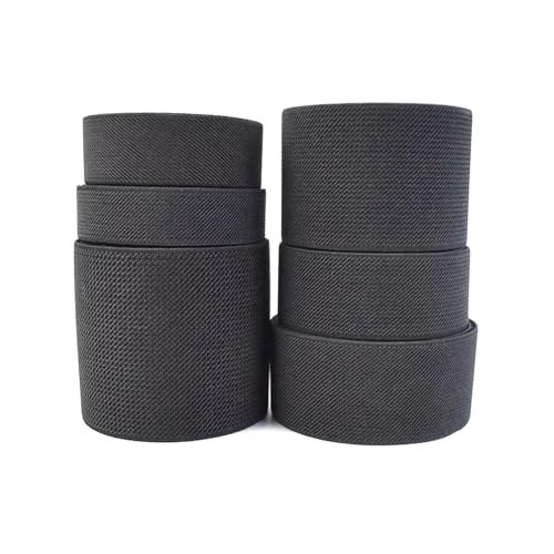 20–70 mm, 1,5 mm dick, elastisches Band für Rockbund, geeignet zum Nähen von Ersatzbändern für Kleidung, DIY-Handarbeit,Schwarz,25 mm, 5 Meter 20–70 mm, 1,5 mm dick, elastisches Band für Rockbund, geeignet zum Nähen von Ersatzbändern für Kleidung, DIY-Handarbeit,Schwarz,25 mm, 5 Meter von Taconey
