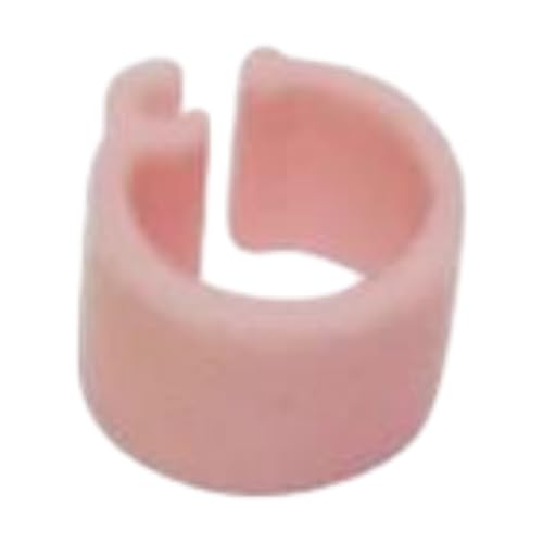 200 Stück 6 mm Kunststoff-Clip Vogel Fußring für Taube Wachtel Farm Geflügel Bein Band Identifikation liefert,Rosa,Einheitsgrösse 200 Stück 6 mm Kunststoff-Clip Vogel Fußring für Taube Wachtel Farm Geflügel Bein Band Identifikation liefert,Rosa,Einheitsgrösse von Taconey