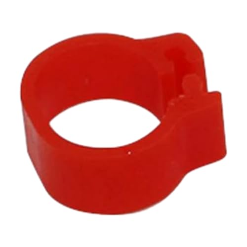 200 Stücke 8mm Kunststoff Clip Vogel Fußring für Taube Geflügel Taube Papagei Bauernhof Tier Bein Band Identifikation,Rot,Einheitsgrösse 200 Stücke 8mm Kunststoff Clip Vogel Fußring für Taube Geflügel Taube Papagei Bauernhof Tier Bein Band Identifikation,Rot,Einheitsgrösse von Taconey