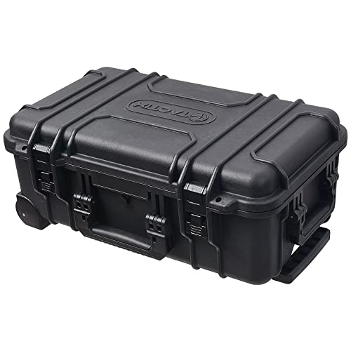TACTIX Tough Case Werkzeugkoffer Spritzschutz Koffer Schutzklasse IP65 (Trolley: 55,8 x 35,2 x 23,2 cm) von TACTIX