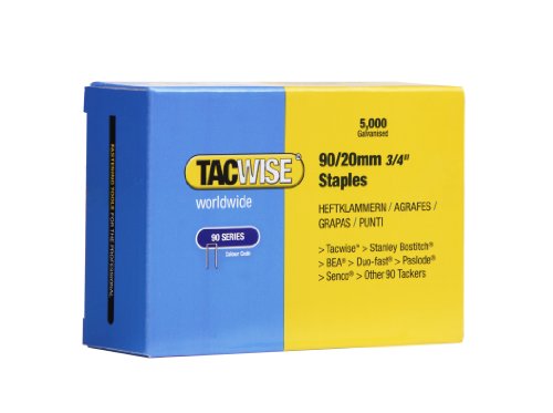 Tacwise 0307 Heftklammer, 20mm, 5000 Stück von TACWISE