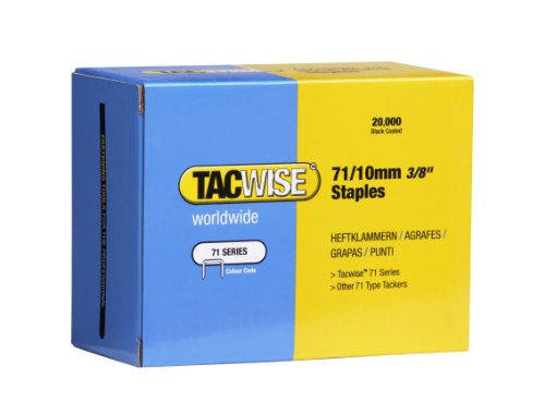 Tacwise 0369 Heftklammern Verzinkt (71/10mm,20.000 Stück pro Verpackung) von TACWISE