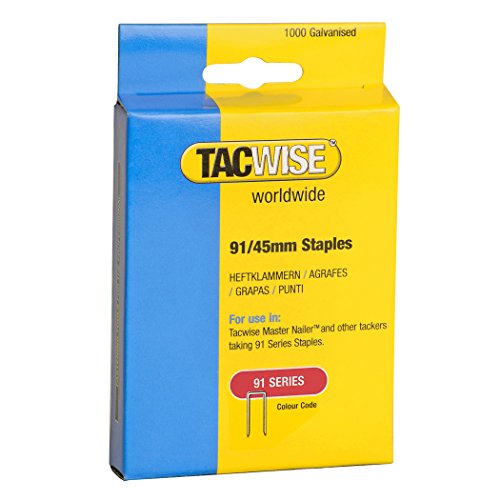 Tacwise 1174 91/45mm Heftklammern, Silber, 1000 Stück von TACWISE