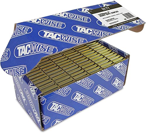 Tacwise 0175 Typ 14/38 mm Verzinkte Profi Rahmenklammern, Schmale Krone, 10.000 Stück von TACWISE