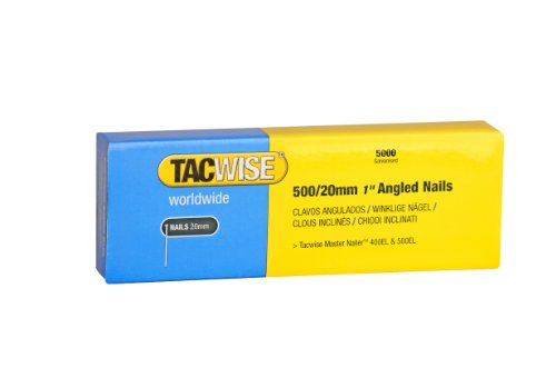 Tacwise 0823 Typ 500/20mm gewinkelte Nägel, 5.000 Stück von TACWISE