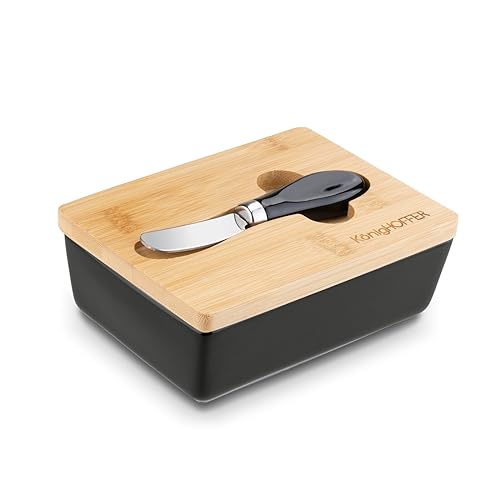 Butterbehälter Butterdose Mit Messer Swarz Butterbehälter Butterdose Mit Messer Swarz von Tadar