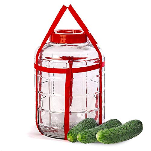Tadar EINMACHGLAS 5 L Vorratsglas Einweckglas Gurkenglas Glas groß Grande ENORM von TADAR Codzienne sukcesy