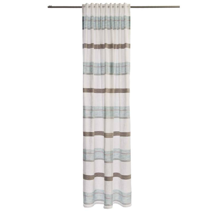 Schlaufenschal Amedeo V3-No.8 | versch. Farben | Vorhang mit verdeckten Schlaufen | halbtransparent Schlaufenschal Amedeo V3-No.8 | versch. Farben | Vorhang mit verdeckten Schlaufen | halbtransparent von Tadessi