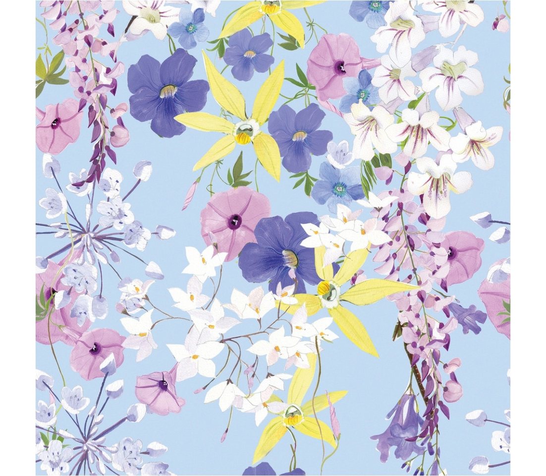 Tadessi Fototapete TADESSI Floral M1-No.11610 Tapete Blumen Bunt Flieder von Tadessi