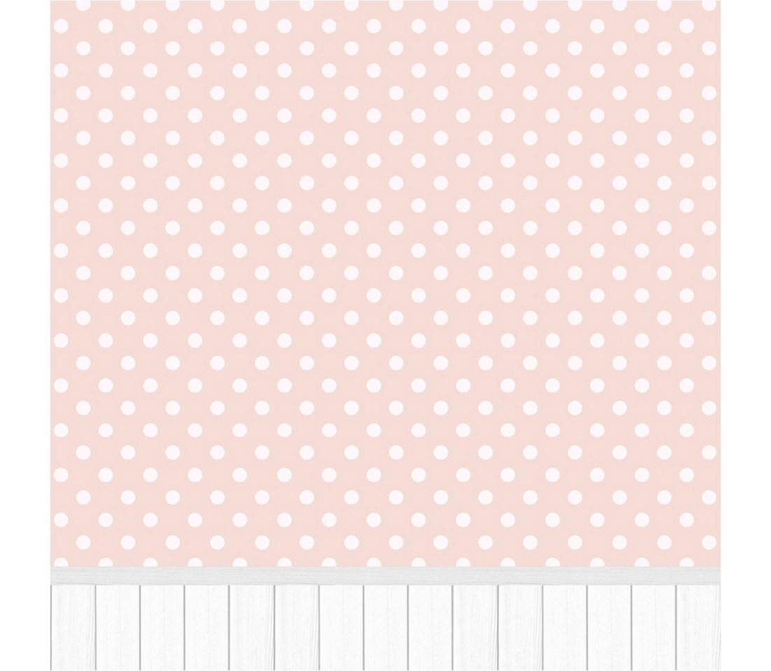 Tadessi Fototapete TADESSI Wandpaneele M1-No.11690 Tapete Punkte Grau Rosa Kinderzimmer Tadessi Fototapete TADESSI Wandpaneele M1-No.11690 Tapete Punkte Grau Rosa Kinderzimmer von Tadessi