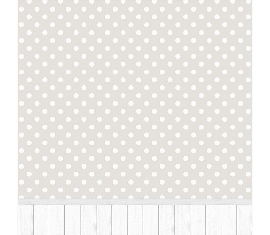 Tadessi Fototapete TADESSI Wandpaneele M1-No.11691 Tapete Punkte Grau Weiß Kinderzimmer Tadessi Fototapete TADESSI Wandpaneele M1-No.11691 Tapete Punkte Grau Weiß Kinderzimmer von Tadessi