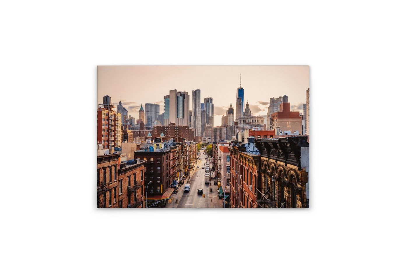 Tadessi Leinwandbild Amerika 60 x 90 cm New York Deko Keilrahmen M1-No.50072 von Tadessi