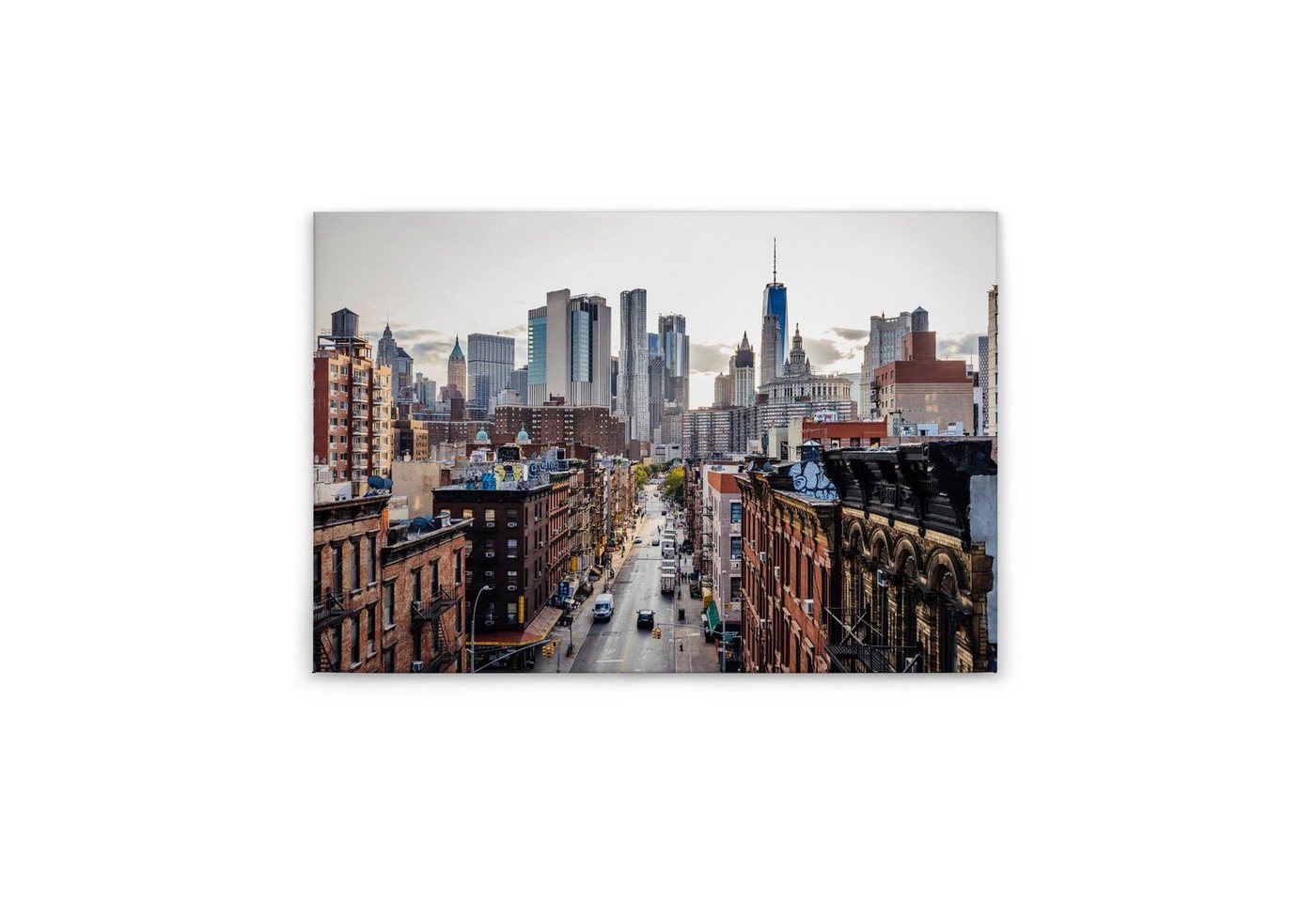 Tadessi Leinwandbild Amerika 60 x 90 cm New York Deko Keilrahmen M1-No.50071 von Tadessi