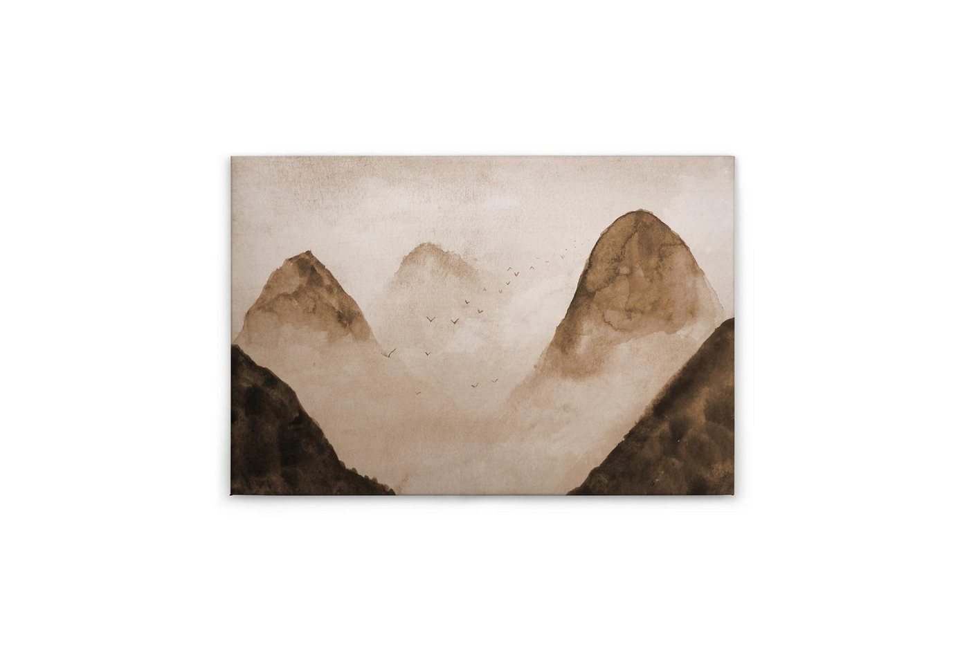 Tadessi Leinwandbild Landschaften 60 x 90 cm Berge Nebel M1-No.50044 von Tadessi