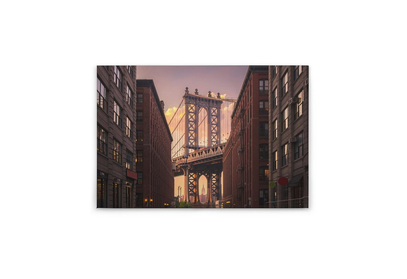 Tadessi Leinwandbild Amerika 60 x 90 cm New York Deko Keilrahmen M1-No.50075 von Tadessi