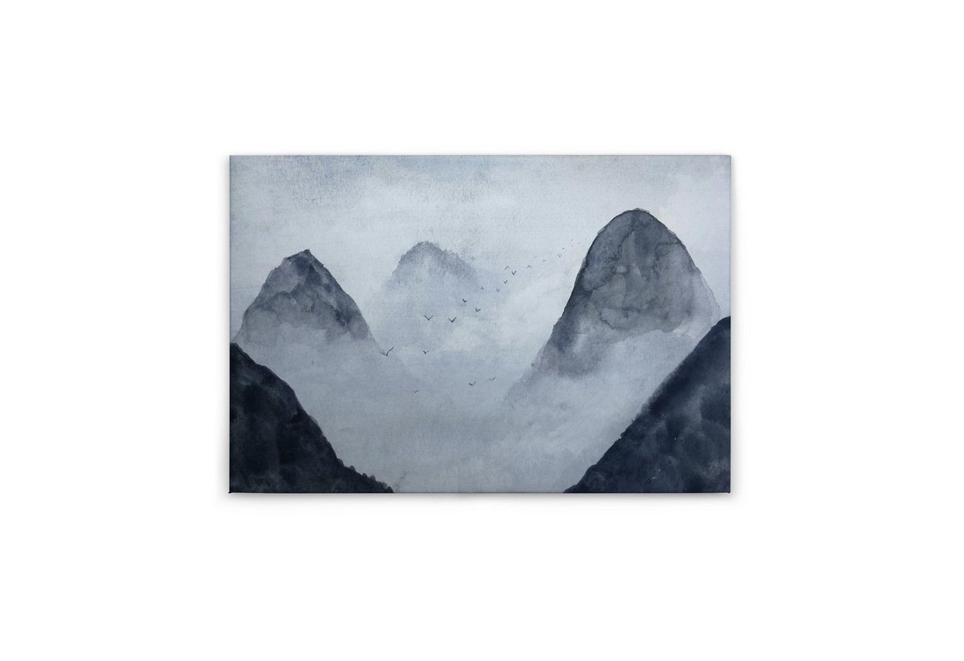 Tadessi Leinwandbild Landschaften 60 x 90 cm Berge Nebel M1-No.50043 von Tadessi