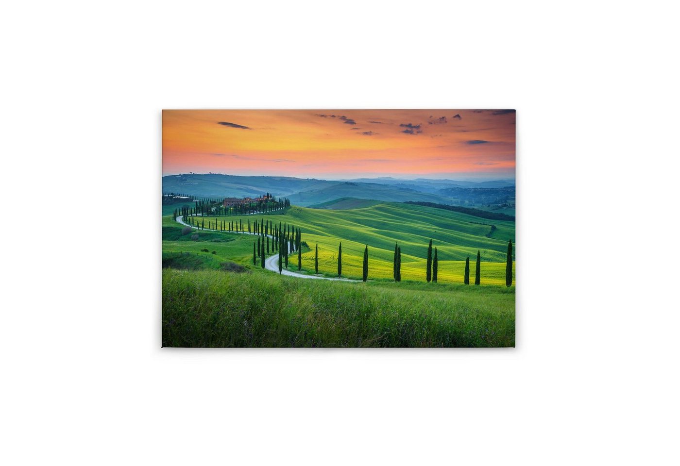 Tadessi Leinwandbild Italienisch 60 x 90 cm Toskana Landschaft M1-No.50059 von Tadessi