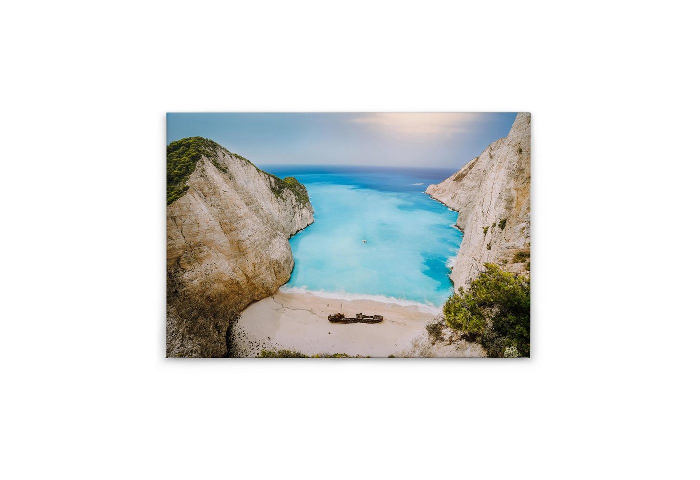 Tadessi Leinwandbild Strand 60 x 90 cm Meer Lagune Deko M1-No.50064 von Tadessi