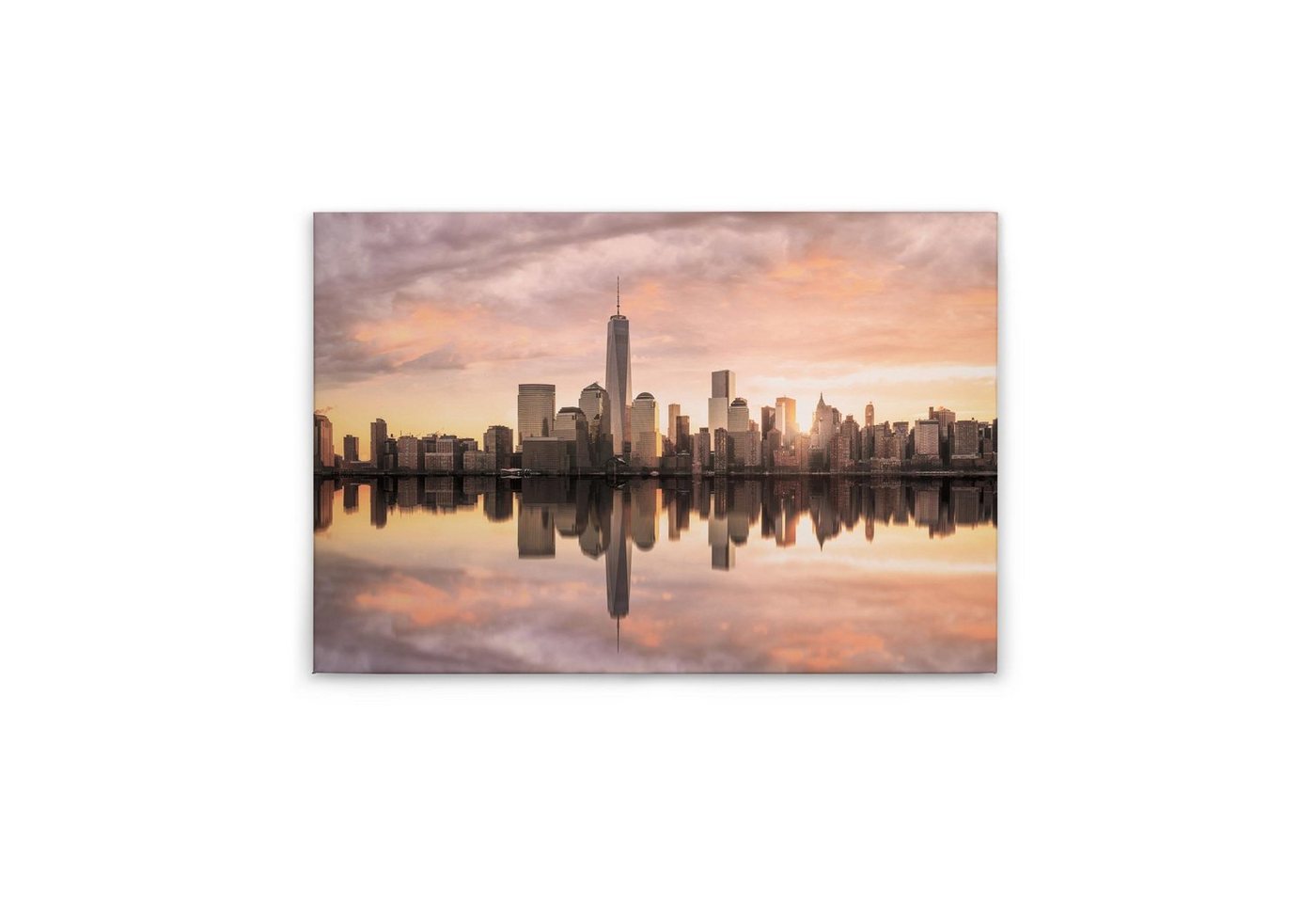 Tadessi Leinwandbild Amerika 60 x 90 cm New York Deko Keilrahmen M1-No.50074 von Tadessi