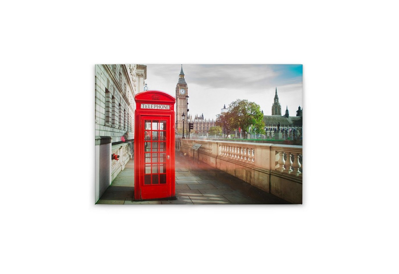 Tadessi Leinwandbild Englisch 60 x 90 cm London Telefon M1-No.50077 von Tadessi