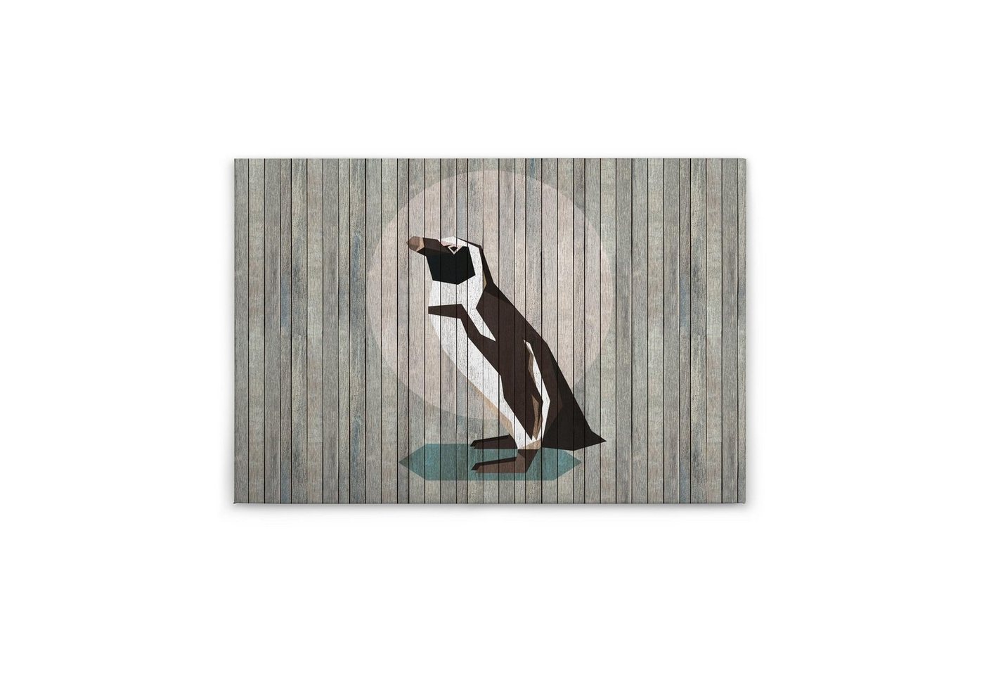 Tadessi Leinwandbild Tiere 60 x 90 cm Pinguin Tiere Deko M1-No.50175 von Tadessi