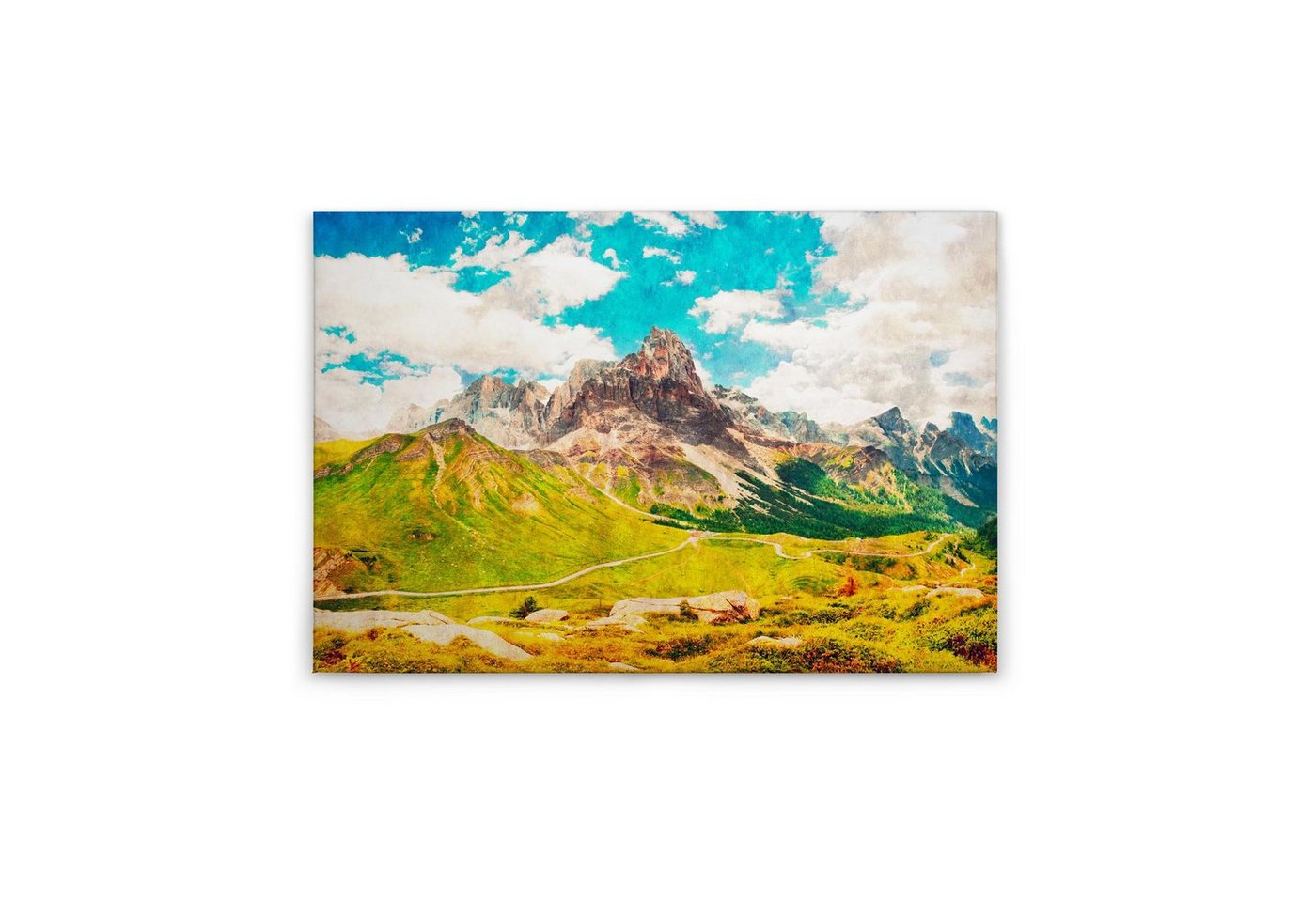 Tadessi Leinwandbild Berge 60 x 90 cm Landschaft Natur M1-No.50199 von Tadessi