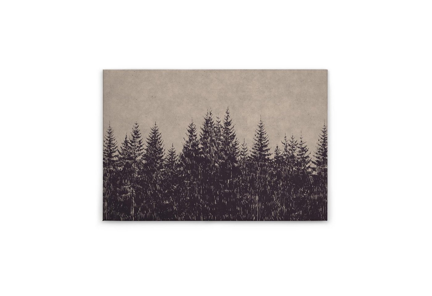 Tadessi Leinwandbild Bäume 60 x 90 cm Wald Natur Deko Keilrahmen M1-No.50130 von Tadessi