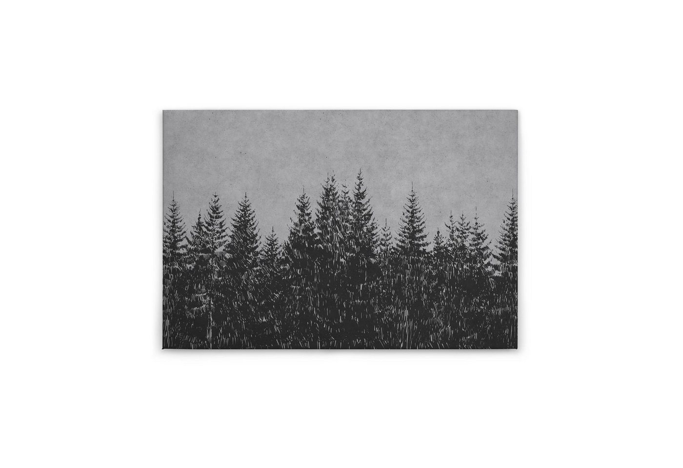 Tadessi Leinwandbild Bäume 60 x 90 cm Wald Natur Deko Keilrahmen M1-No.50132 von Tadessi