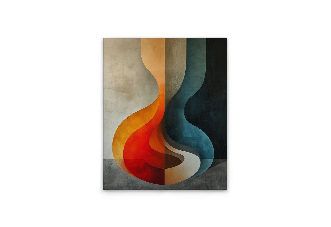 Tadessi Leinwandbild Abstrakte Formen Bunt - Kunstdruck - M1-No.52120, Gemälde Tadessi Leinwandbild Abstrakte Formen Bunt - Kunstdruck - M1-No.52120, Gemälde von Tadessi