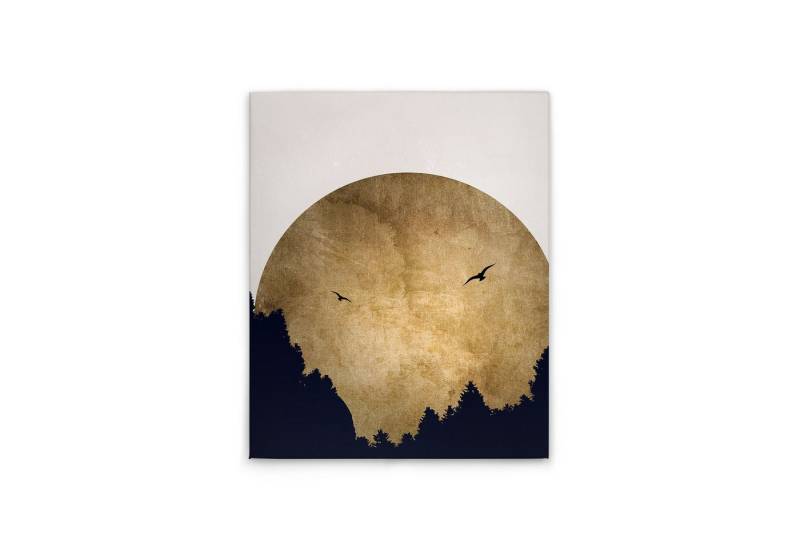 Tadessi Leinwandbild Schwarz Gold - Kunstdruck - M1-No.50669, Landschaften Tadessi Leinwandbild Schwarz Gold - Kunstdruck - M1-No.50669, Landschaften von Tadessi