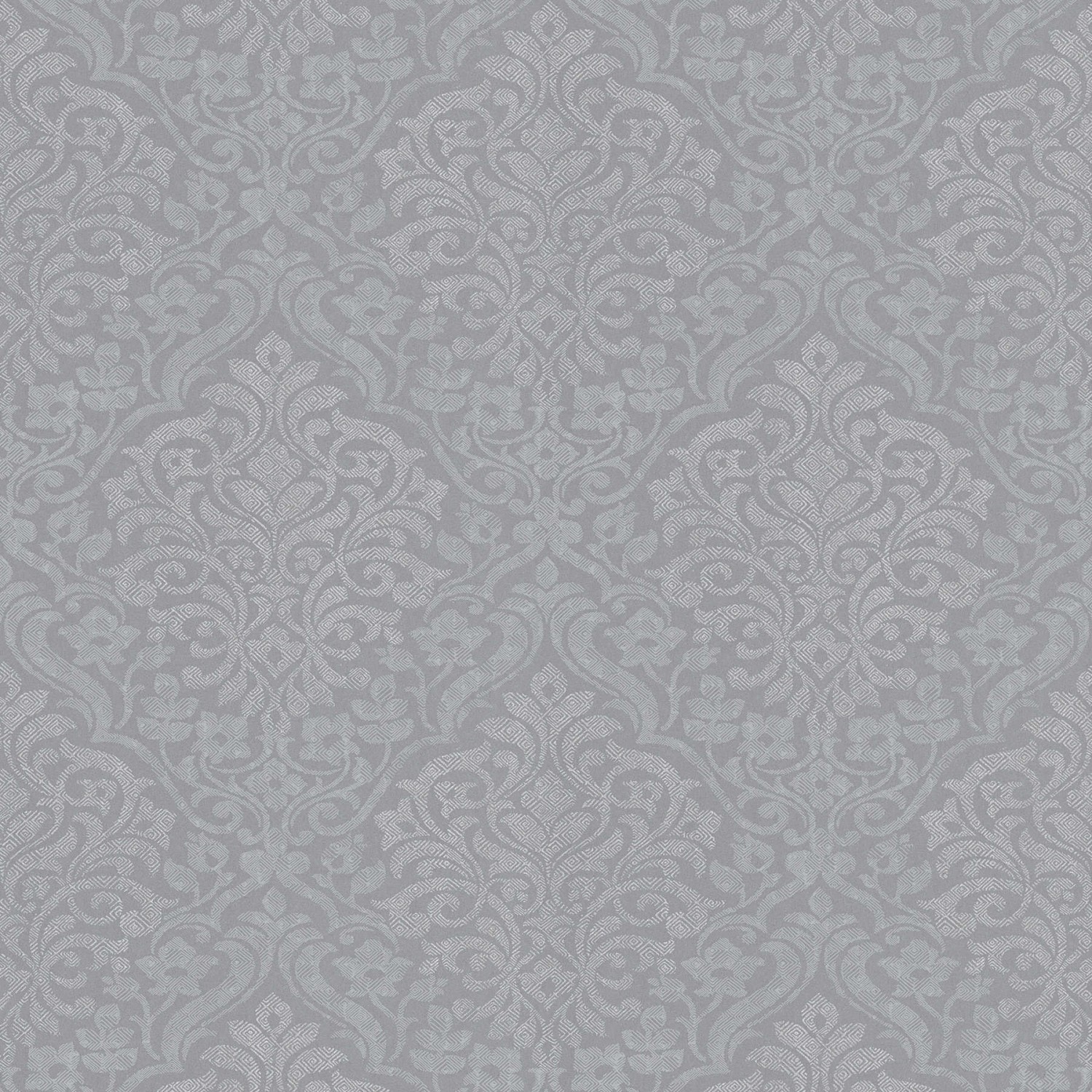 Tadessi Tapete Barock Jacopo M1 No 2305 Vliestapete Grau Silber Ornament Barocktapete von Tadessi