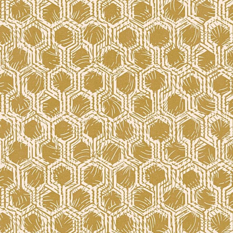 Tadessi Tapete Grafik Tino M1 No 2355 Vliestapete Gold Geometrisch Modern von Tadessi