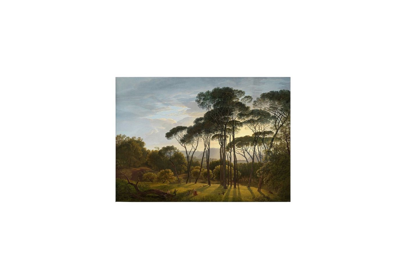 Tadessi Leinwandbild Bäume 50 x 70 cm Blätter Landschaft M1-No.50308 von Tadessi